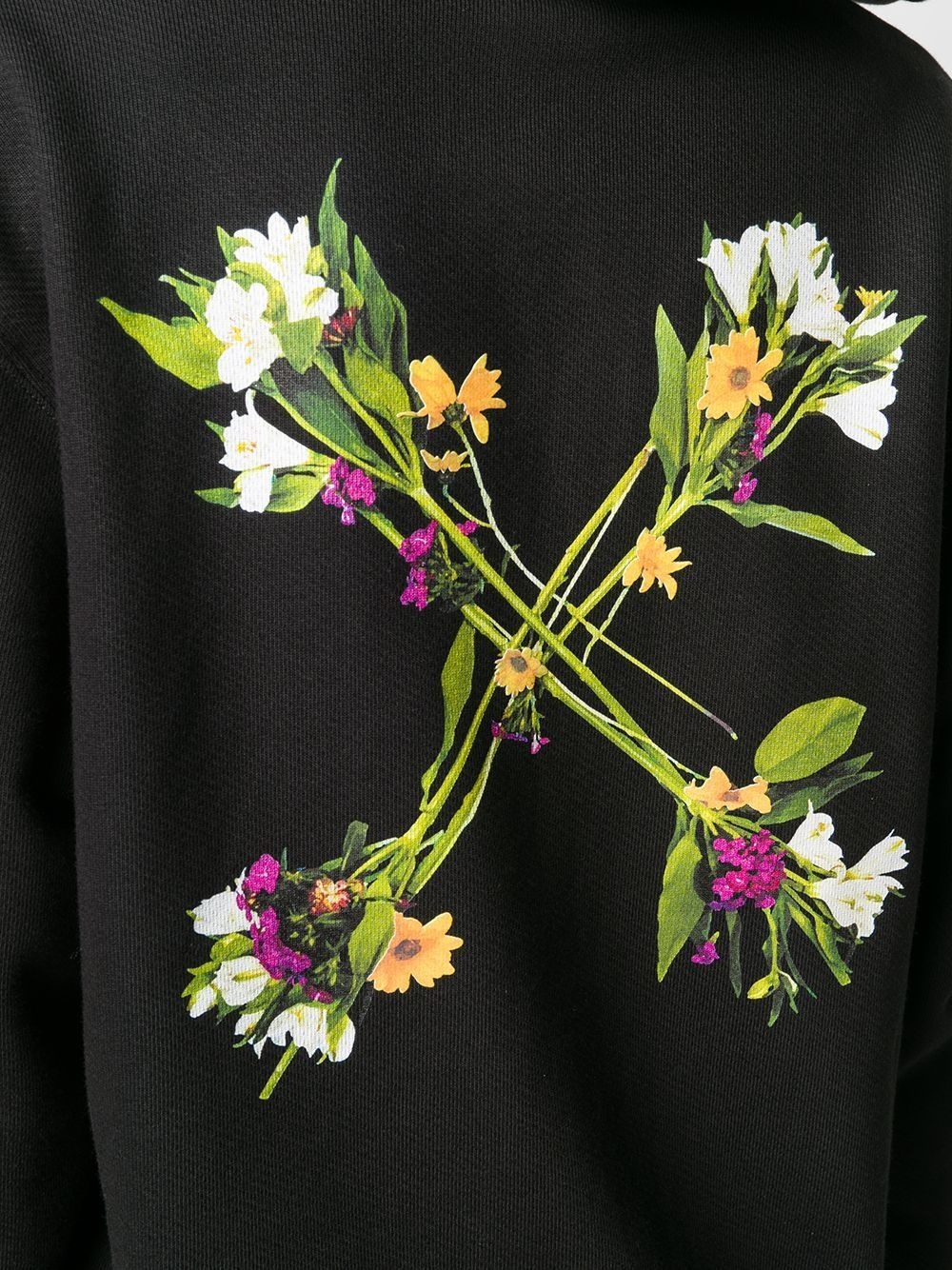 floral-Arrows hoodie - 5