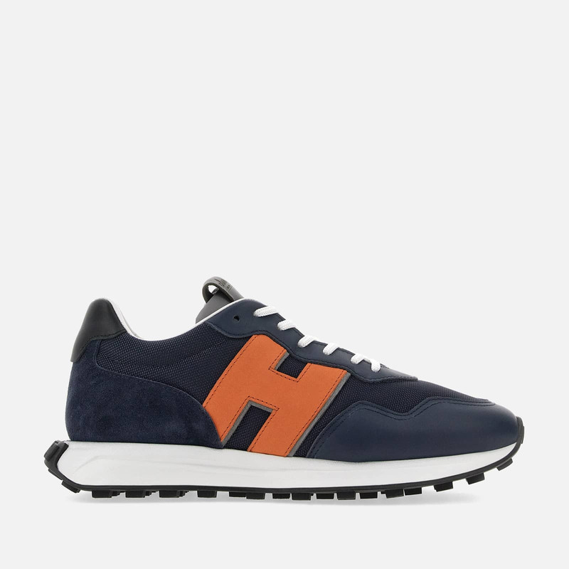 Sneakers Hogan H601 Orange Blue White - 1