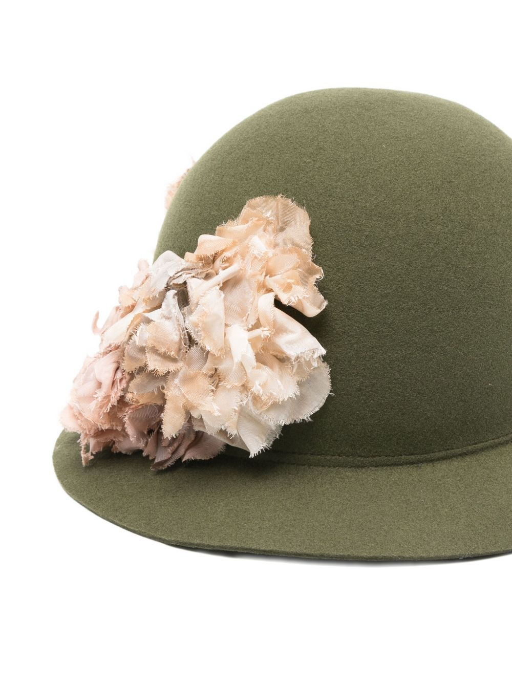 floral-detailing fedora - 3