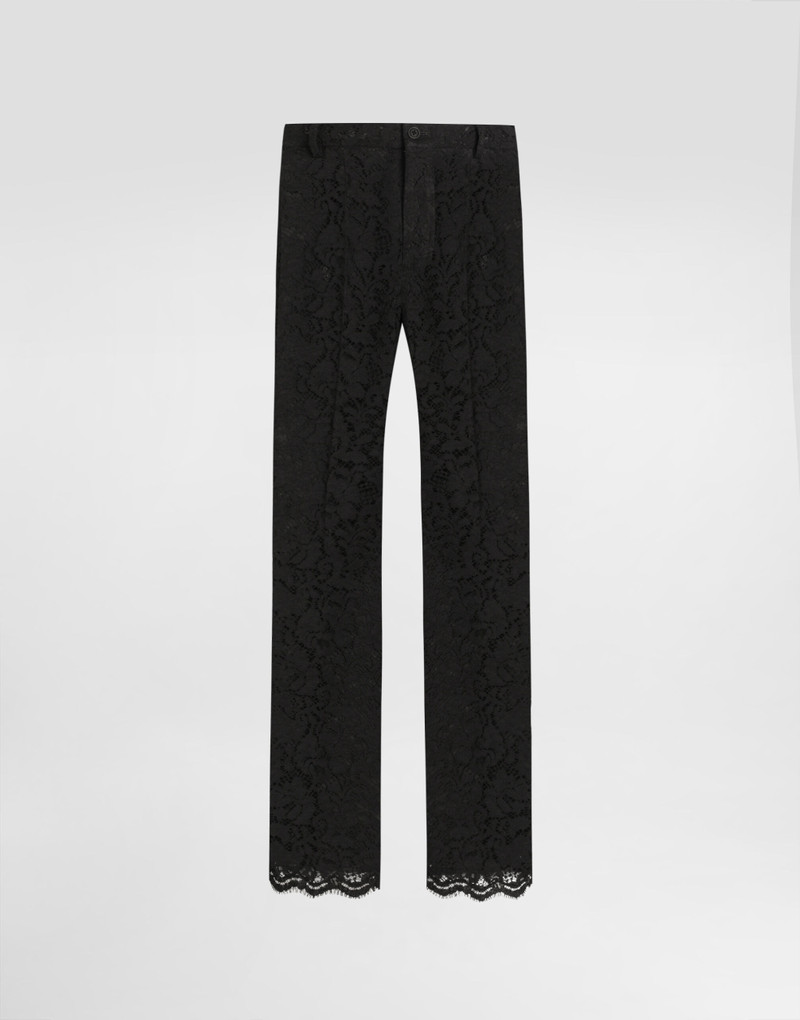 Cordonetto lace trousers 1