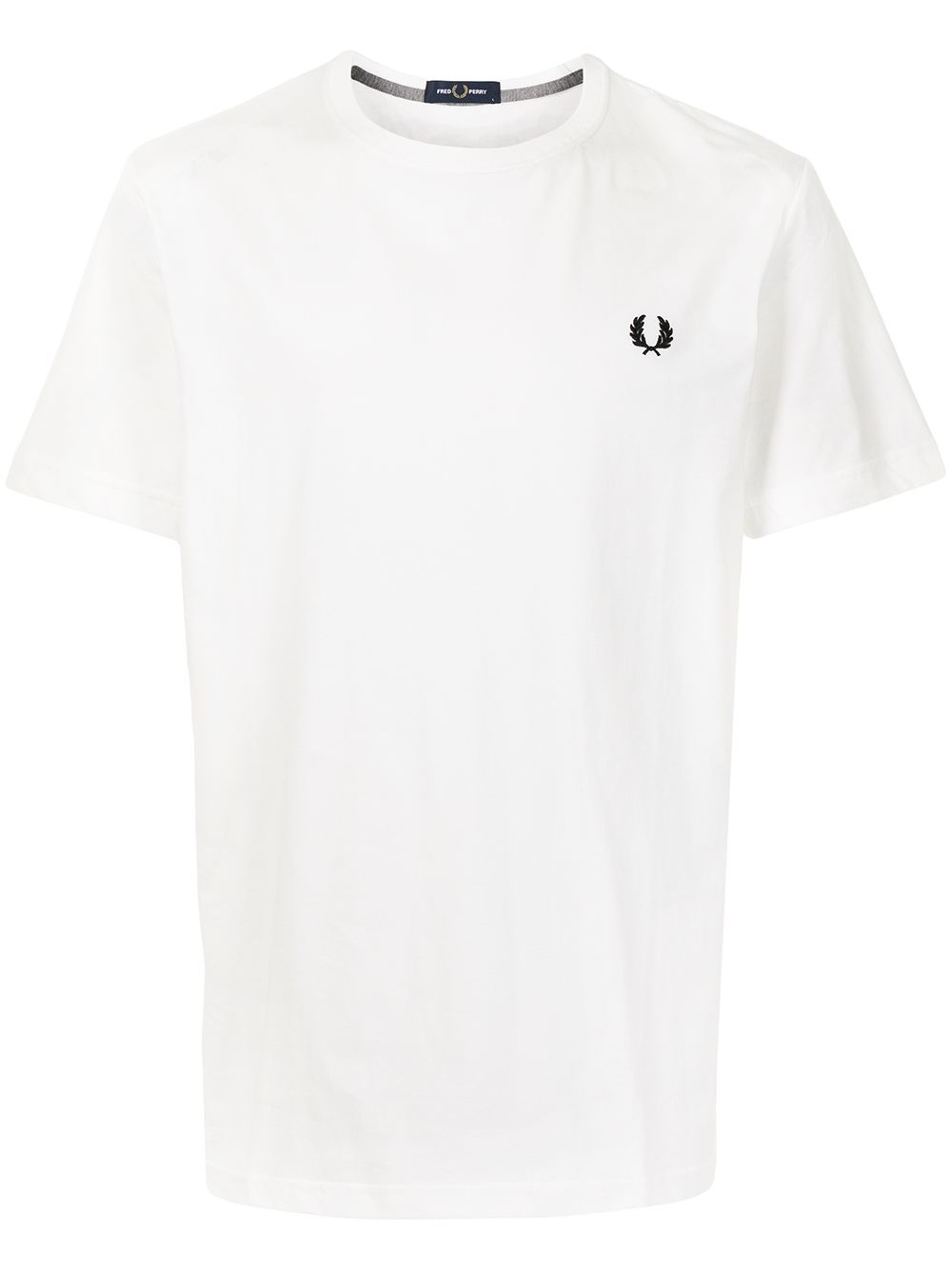 logo-embroidered T-shirt - 1