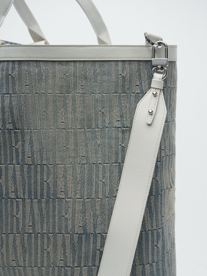 AMIRI JACQUARD DENIM TOTE 3