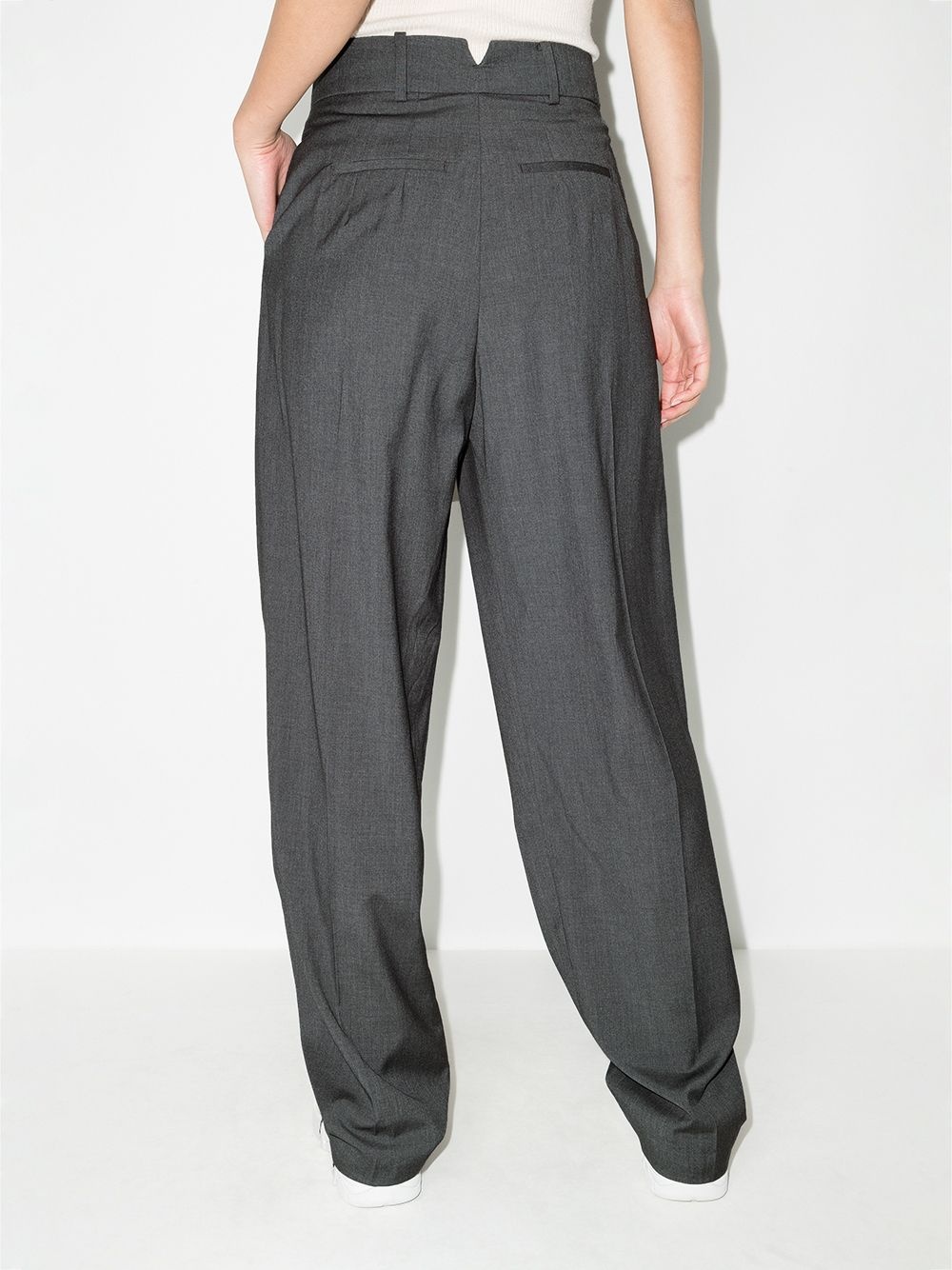 Gelso high-waisted darted trouser - 3