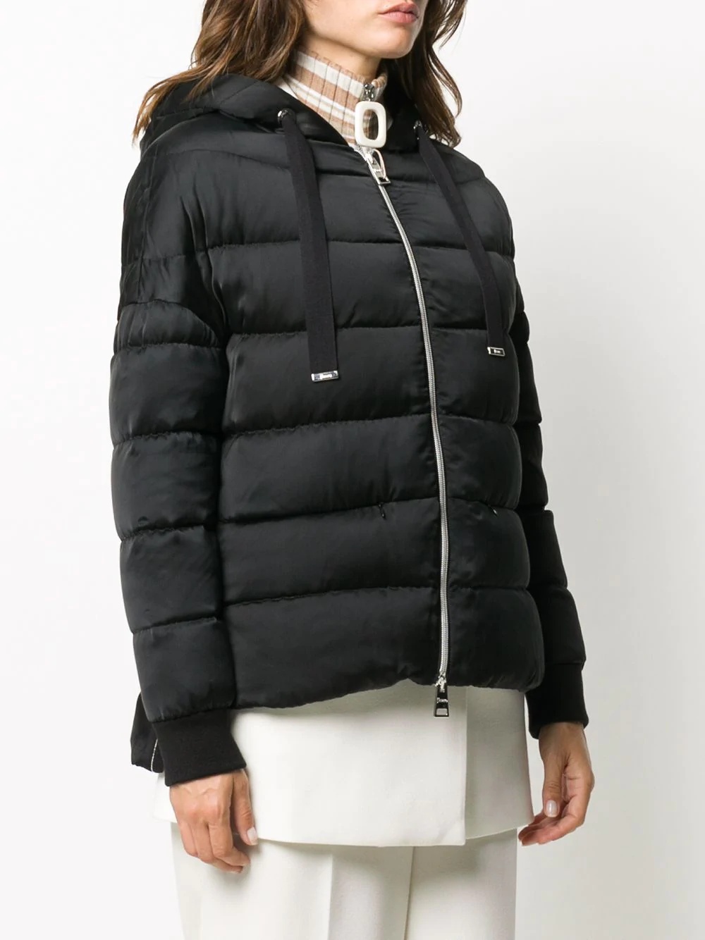 padded hooded jacket - 3