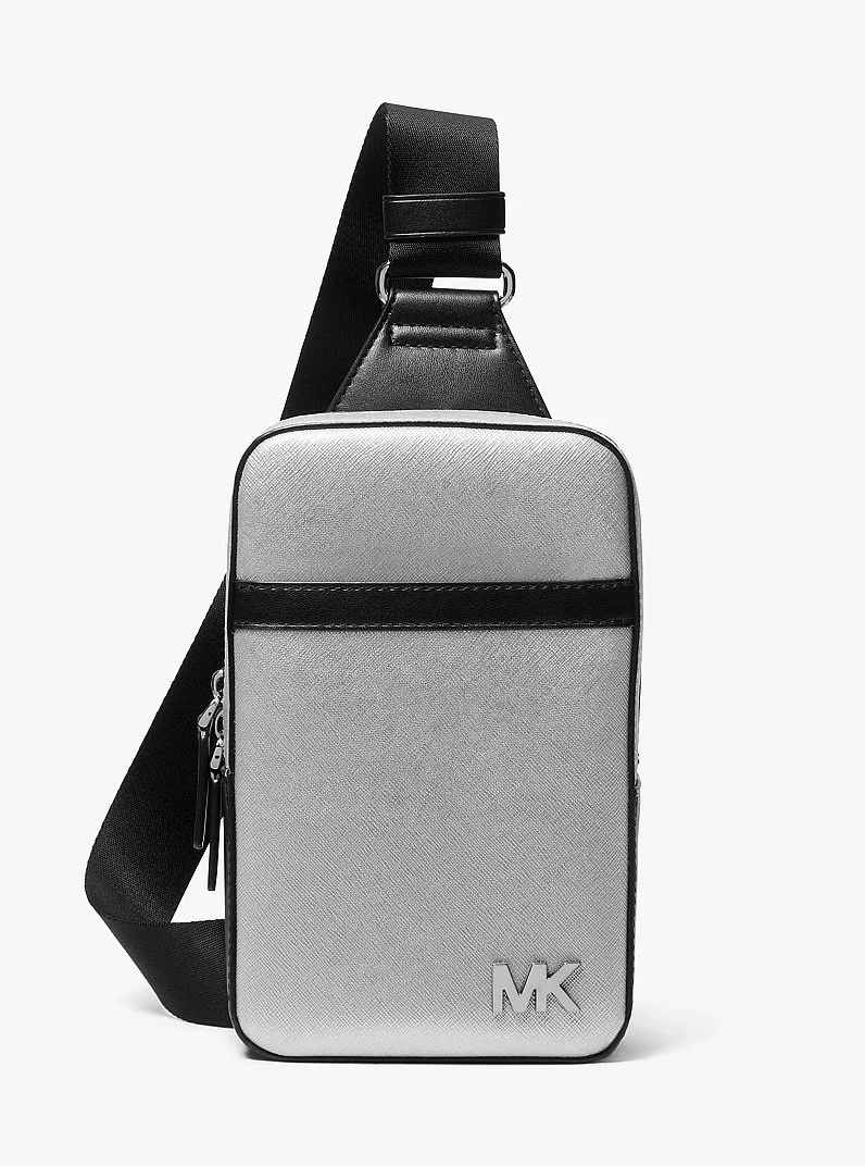 Cooper Medium Metallic Sling Bag - 1