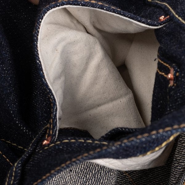 IH-888S-18 18oz Vintage Selvedge Denim Relaxed Taper Indigo - 10
