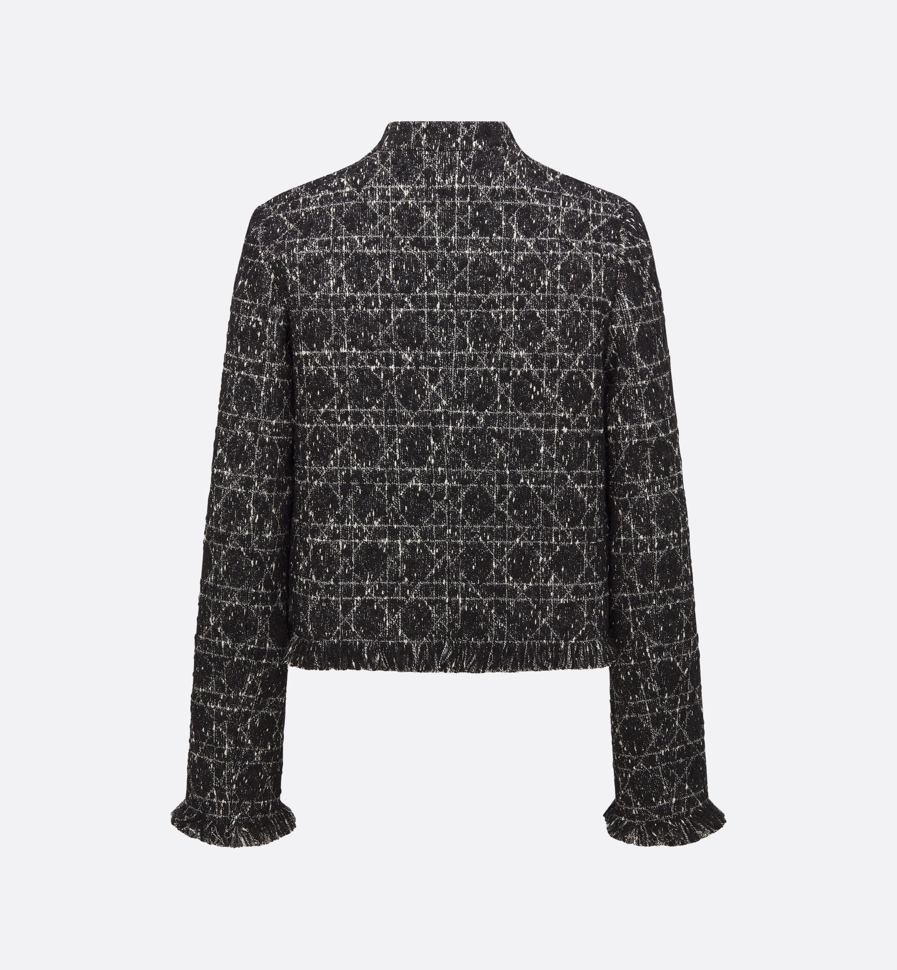 Macrocannage Cropped Jacket - 2