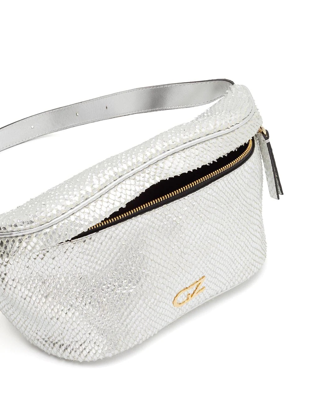 Valerie snakeskin-effect belt bag - 4