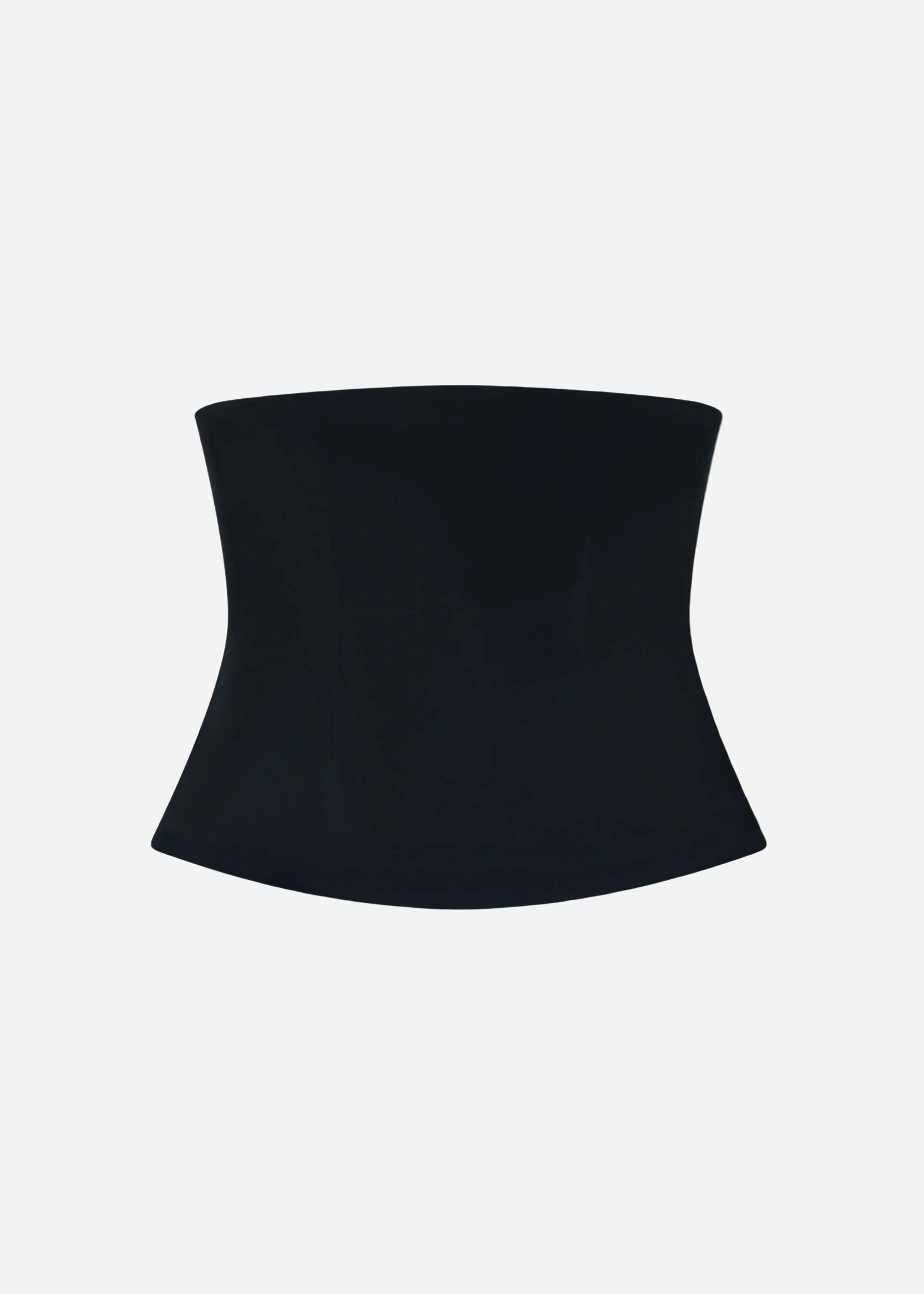 Strapless Bustier Top in Crepe - 1