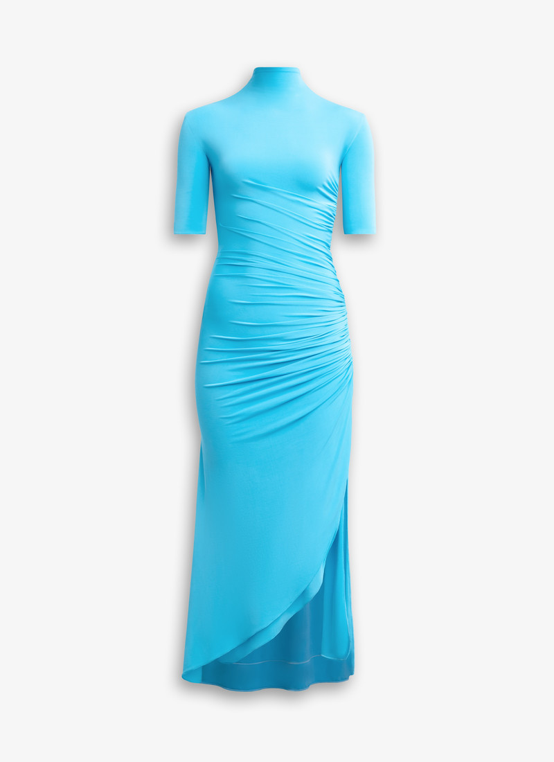 BODYCON DRAPED DRESS - 1