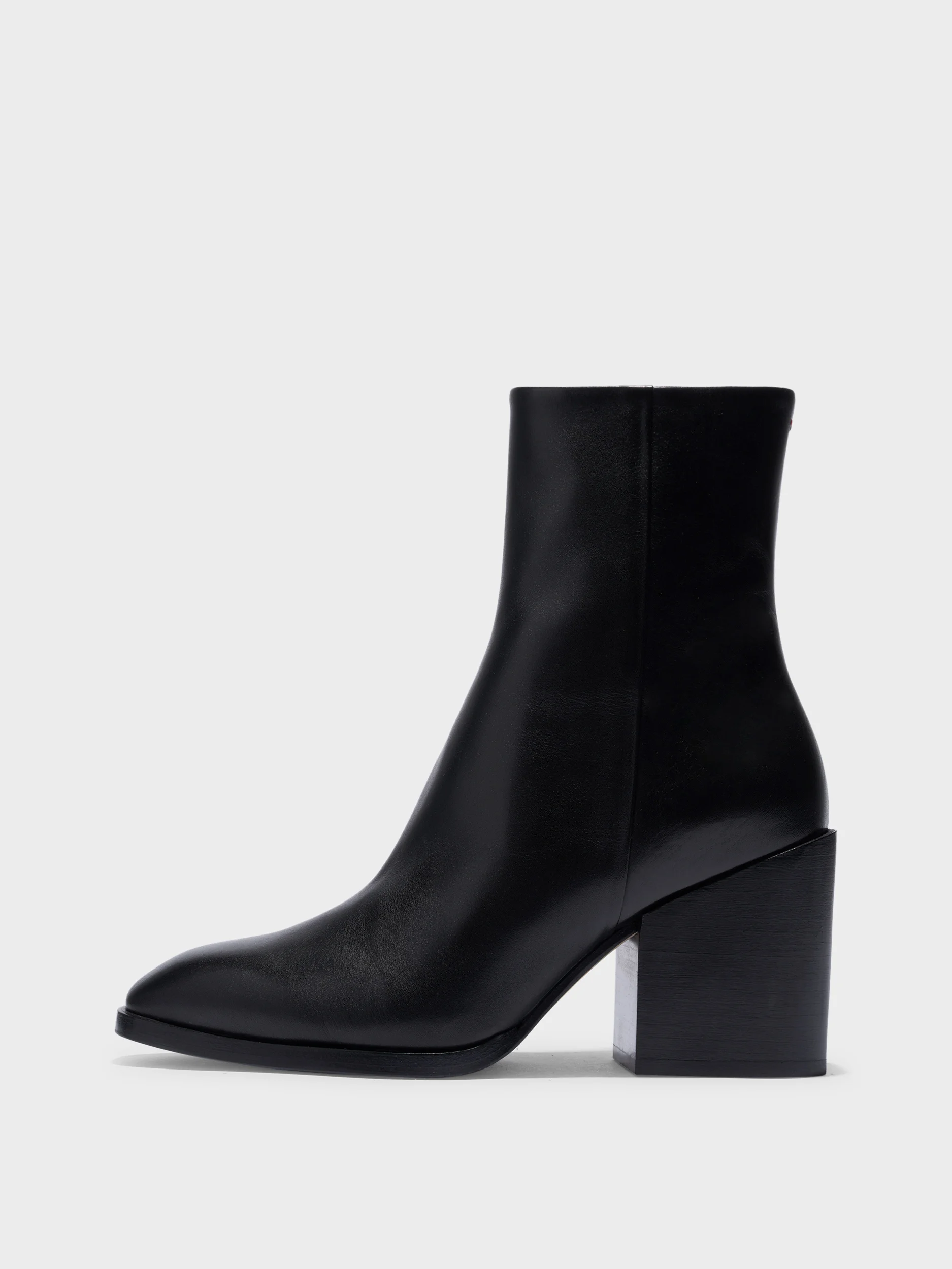 Leandra Leather Ankle Boots - 1
