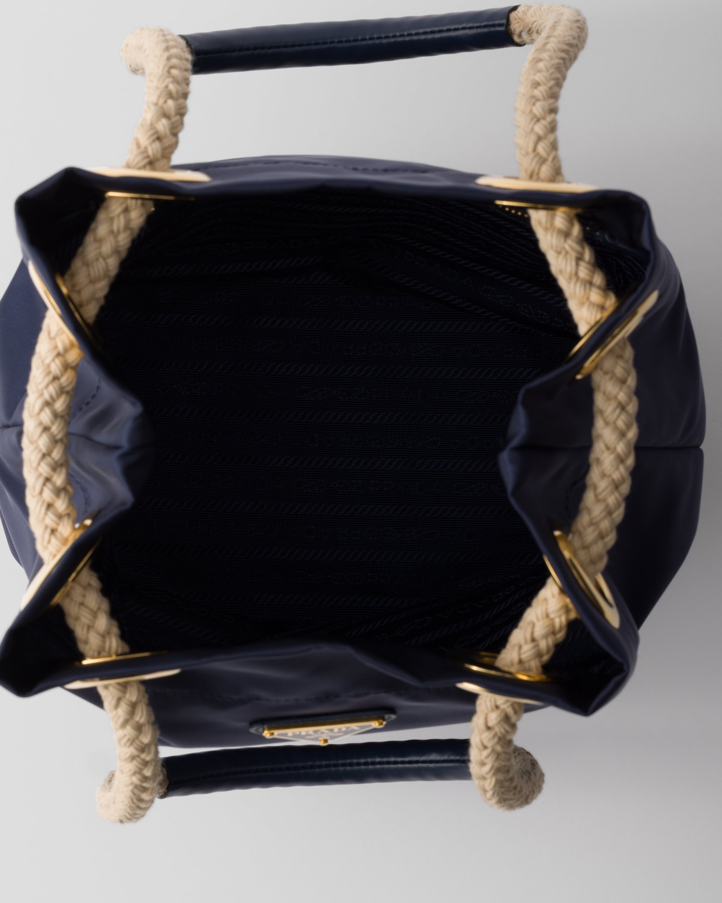 Re-Nylon small bucket bag - 5