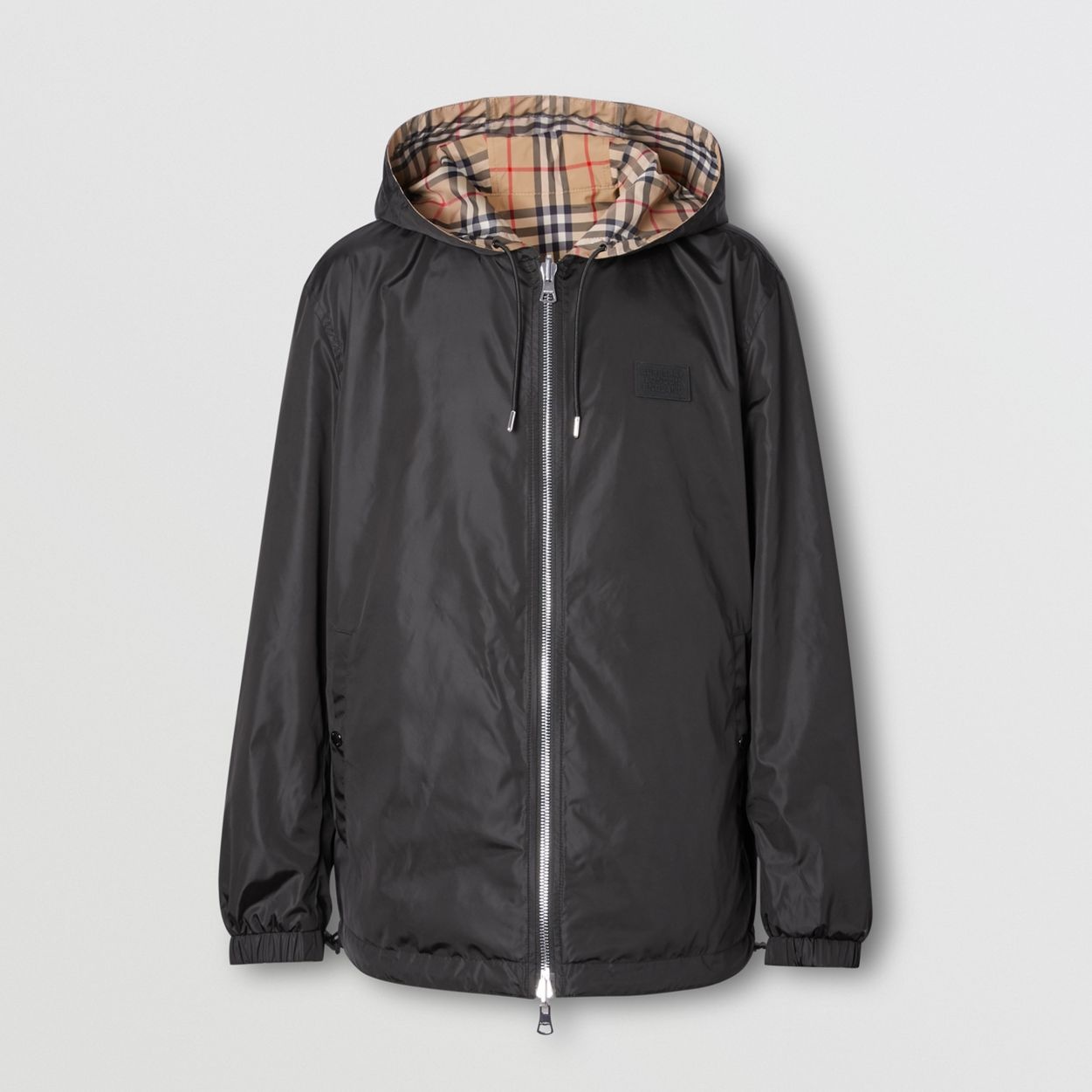 Reversible Vintage Check Hooded Jacket - 3