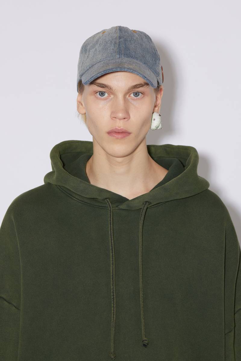 Hooded sweatshirt - Moss Green 5