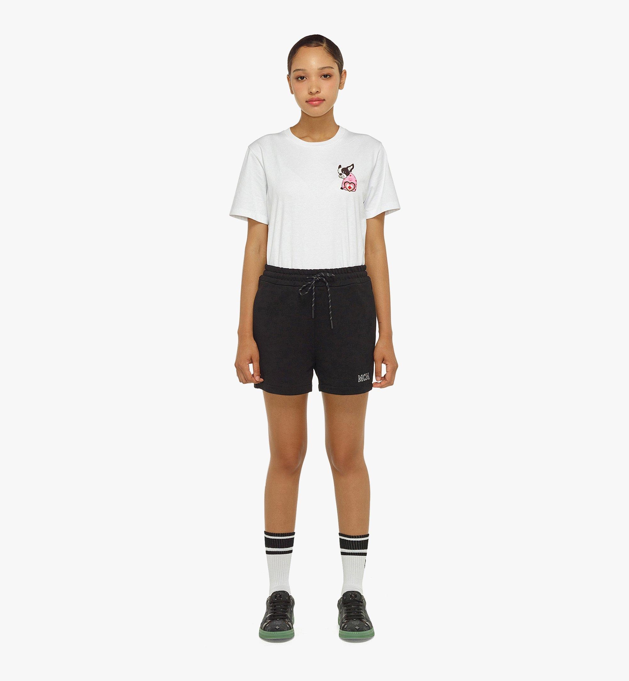 Women's MCM Essentials Logo Shorts in Organic Cotton - 2