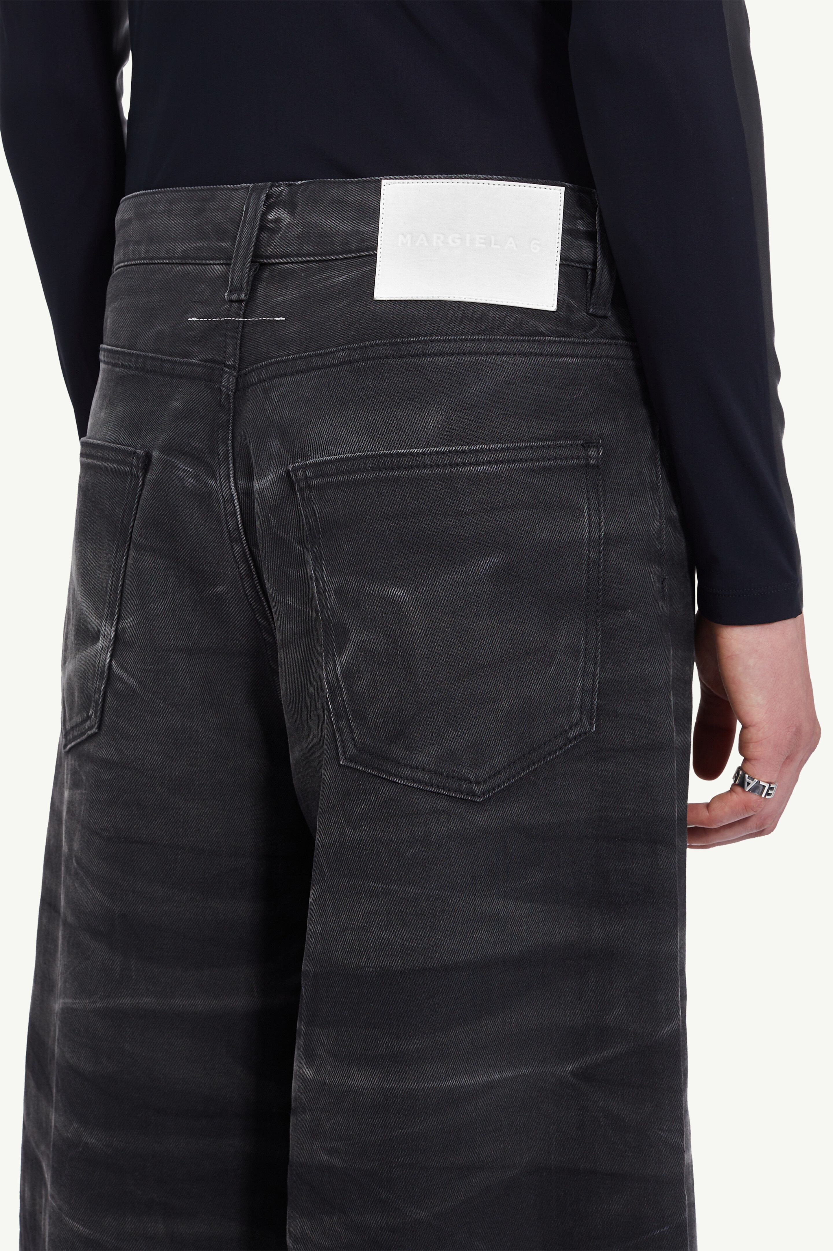 Crease oversized jeans - 5