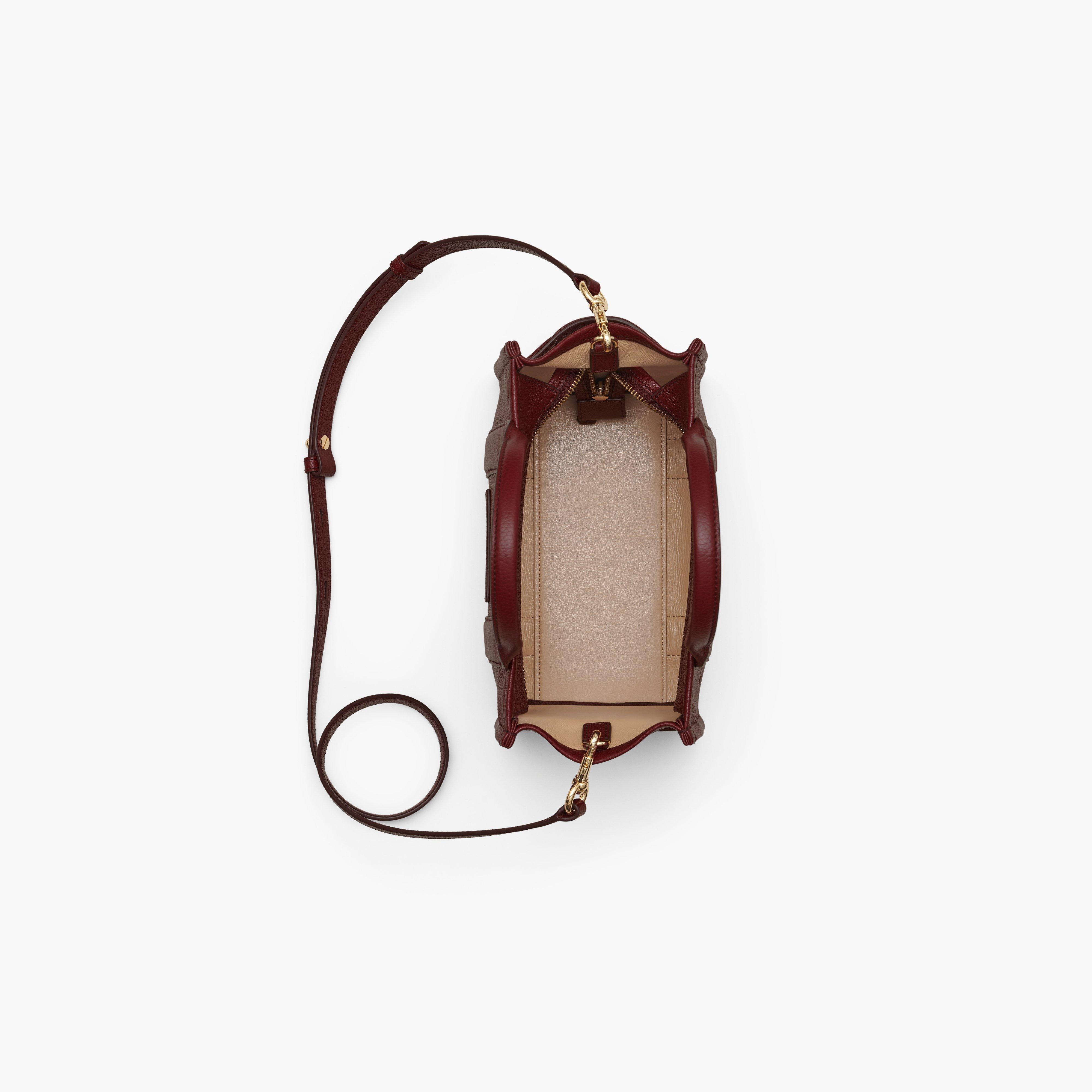THE LEATHER SMALL TOTE BAG - 5