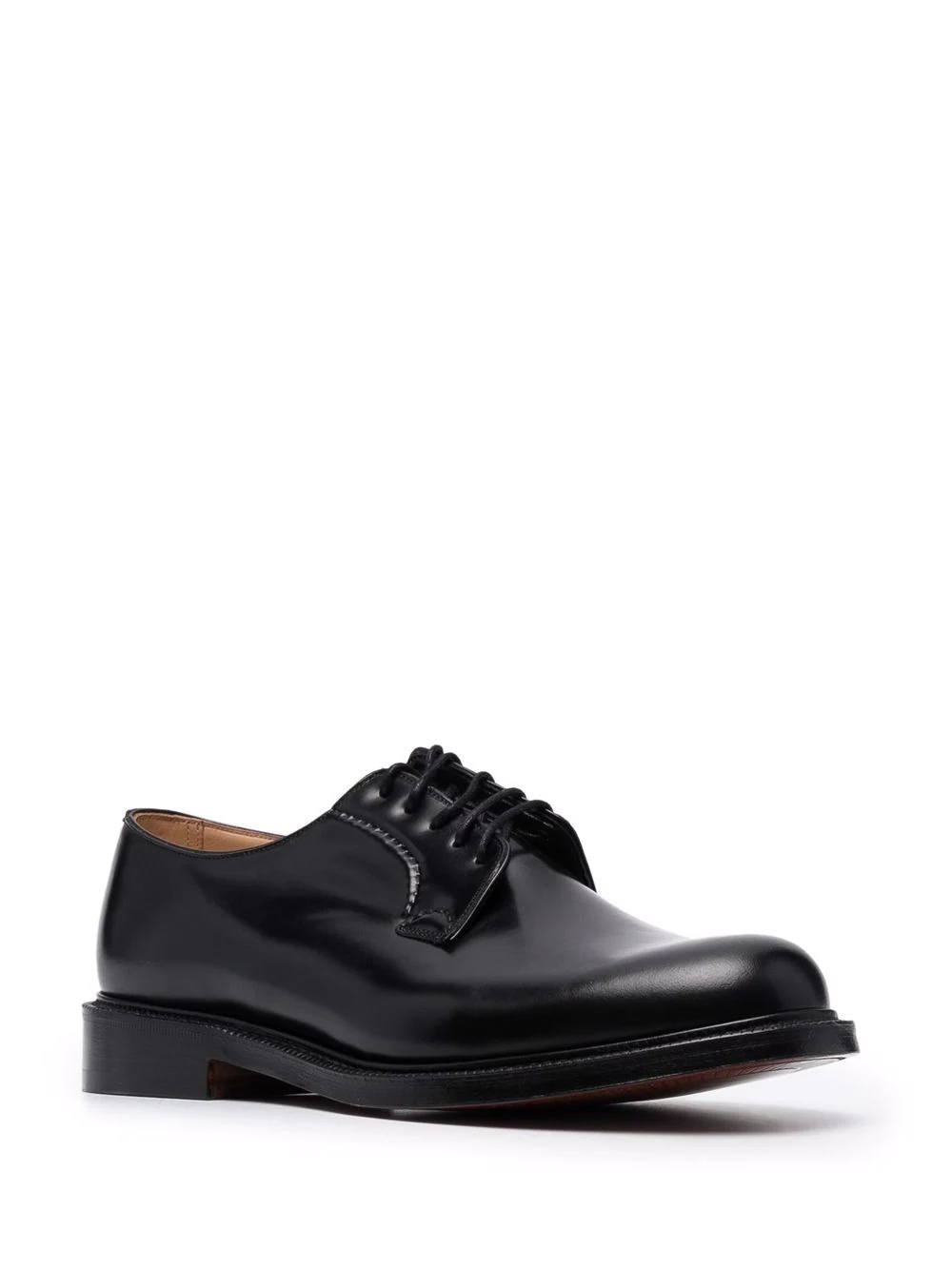leather derby shoes - 2