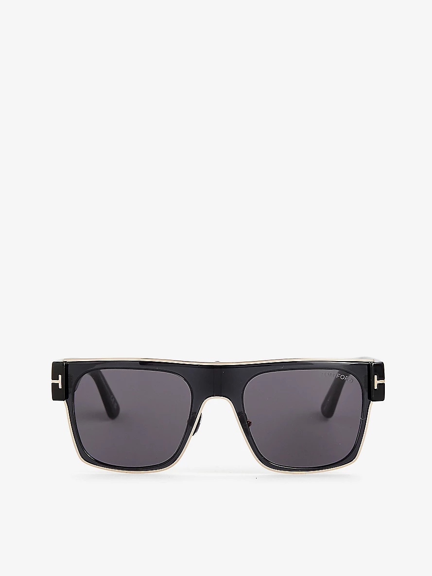 FT1073 Edwin square-frame metal sunglasses - 1