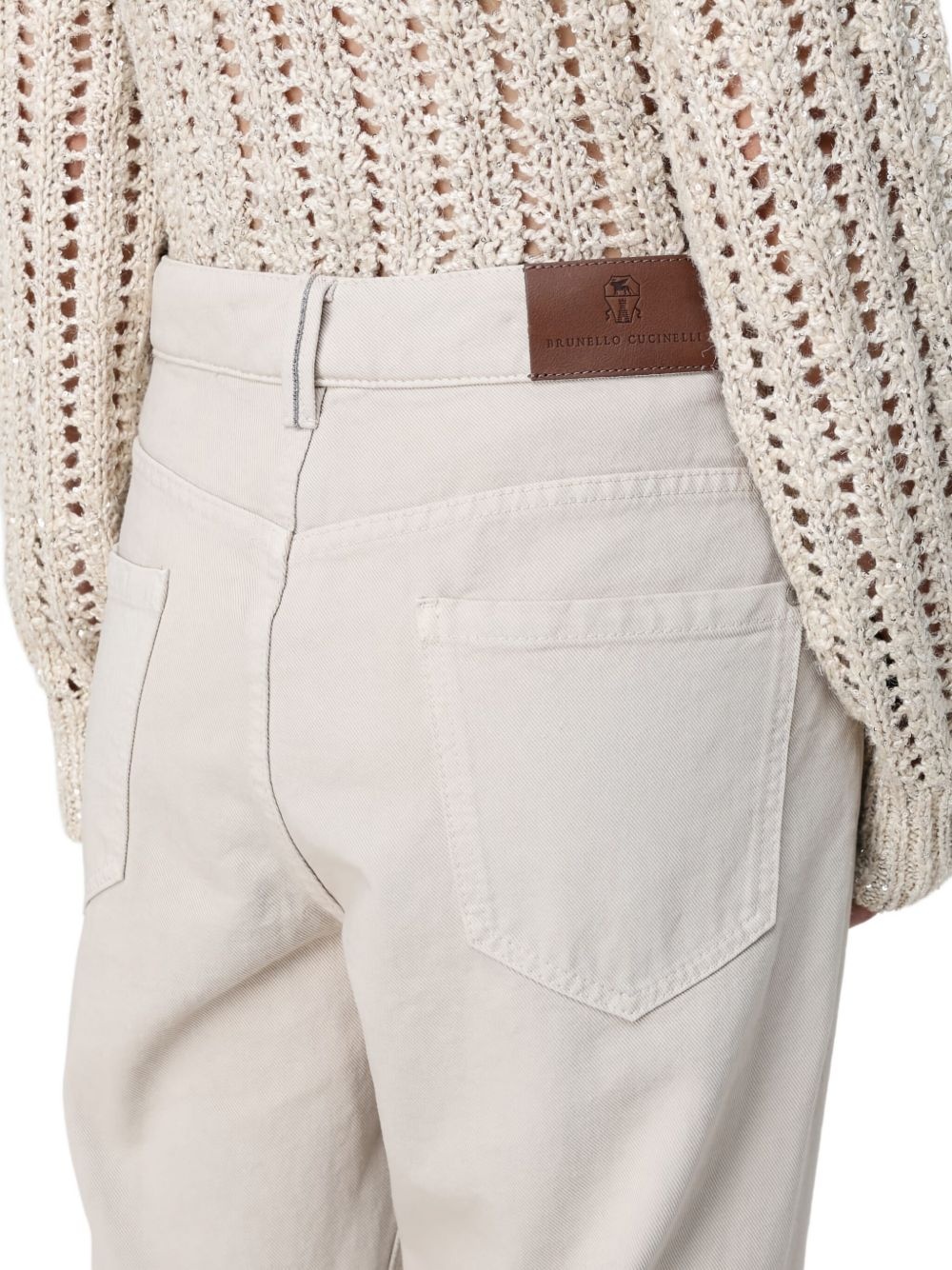 logo-patch trousers - 5