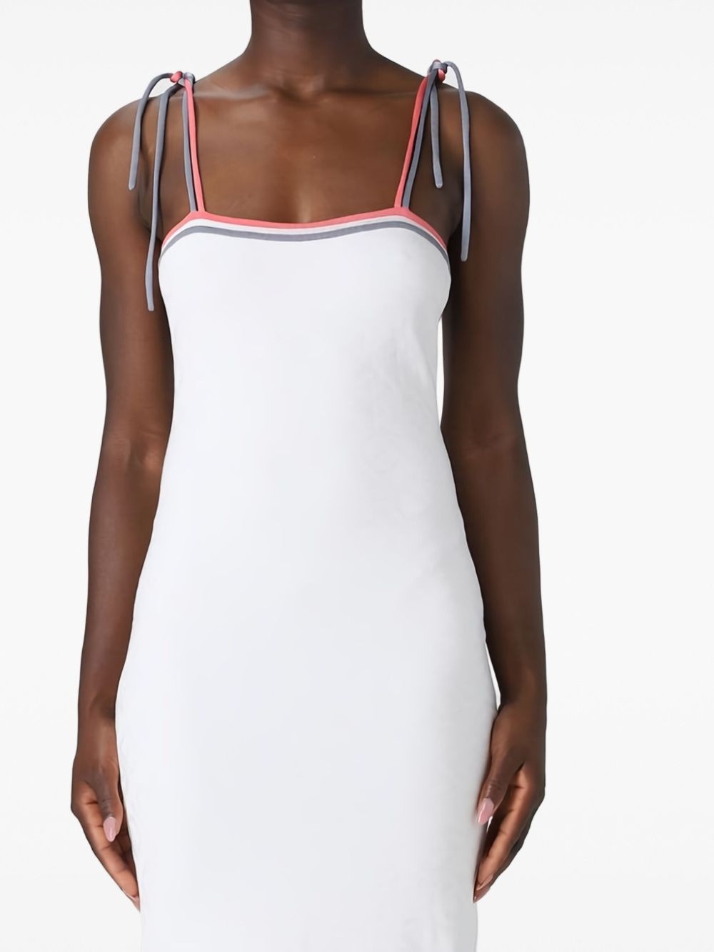monogram midi dress - 2