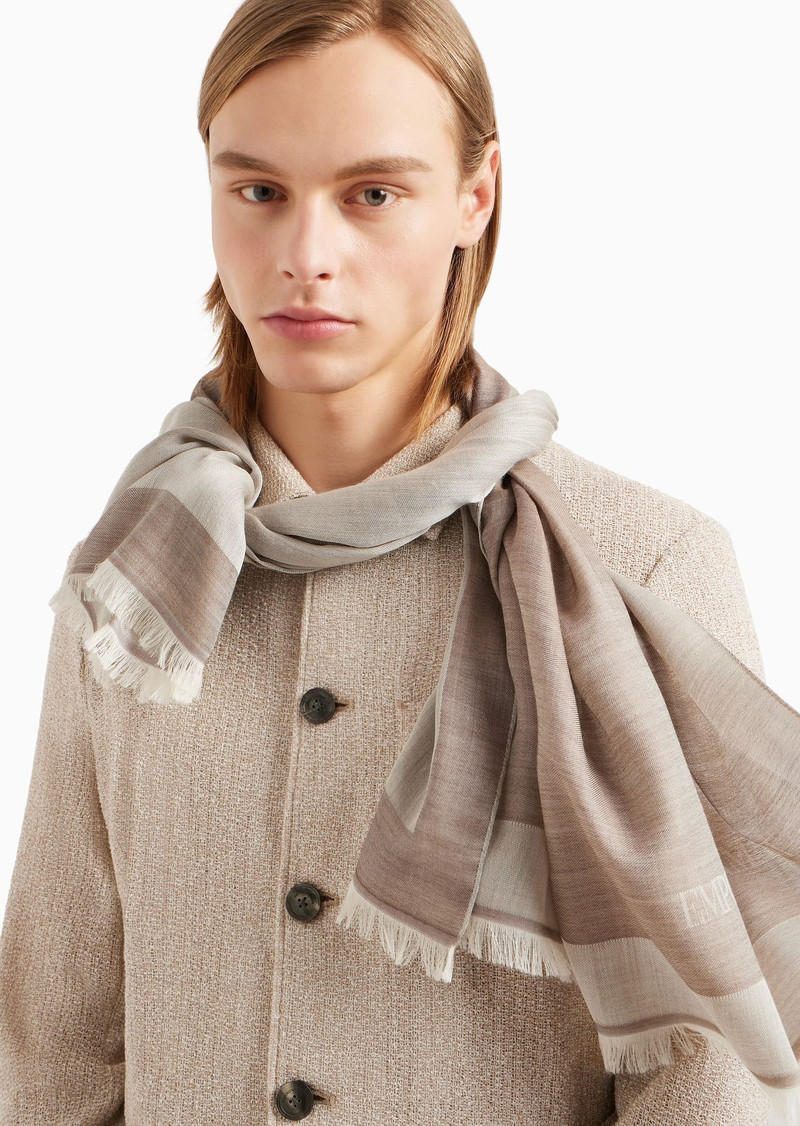 Wool and silk stole 3