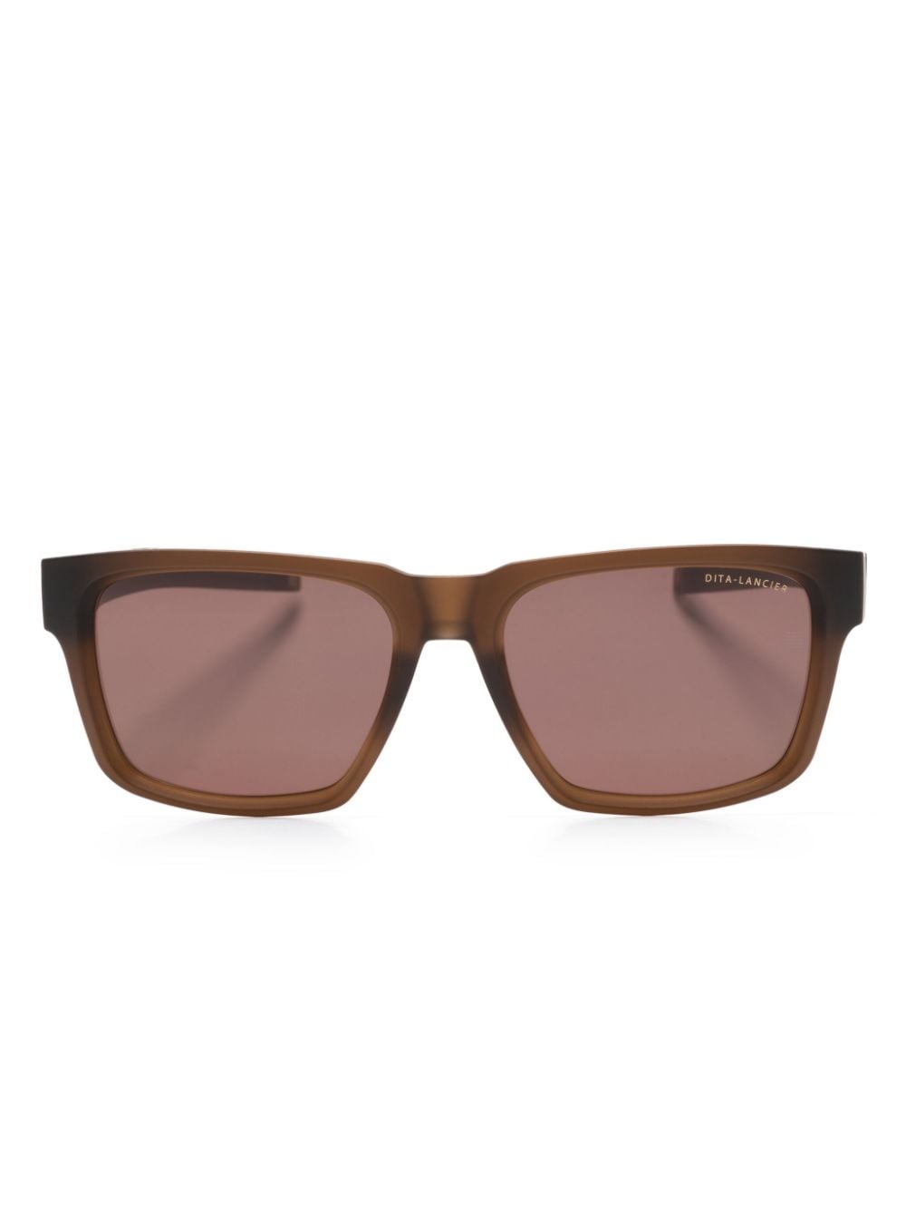 DLS-712 square-frame tinted sunglasses - 1