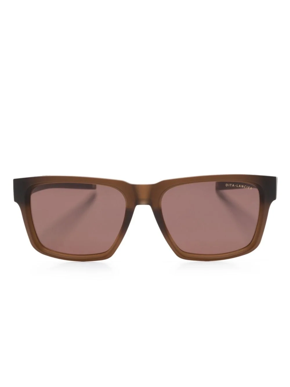 DLS-712 square-frame tinted sunglasses - 1