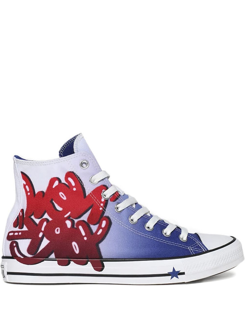 Chuck Taylor New York Graffiti hi-top sneakers 1