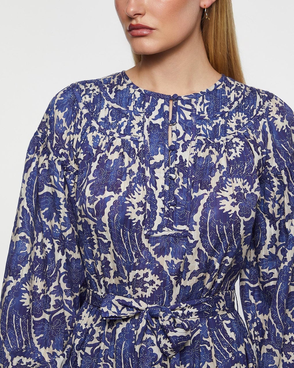 Dress Seraphina Long Sleeve  Blue - 5