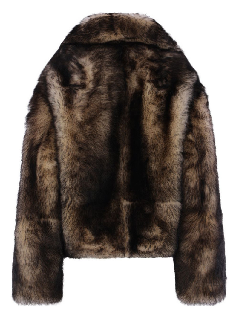 Jil Sander shearling zip coat outlook