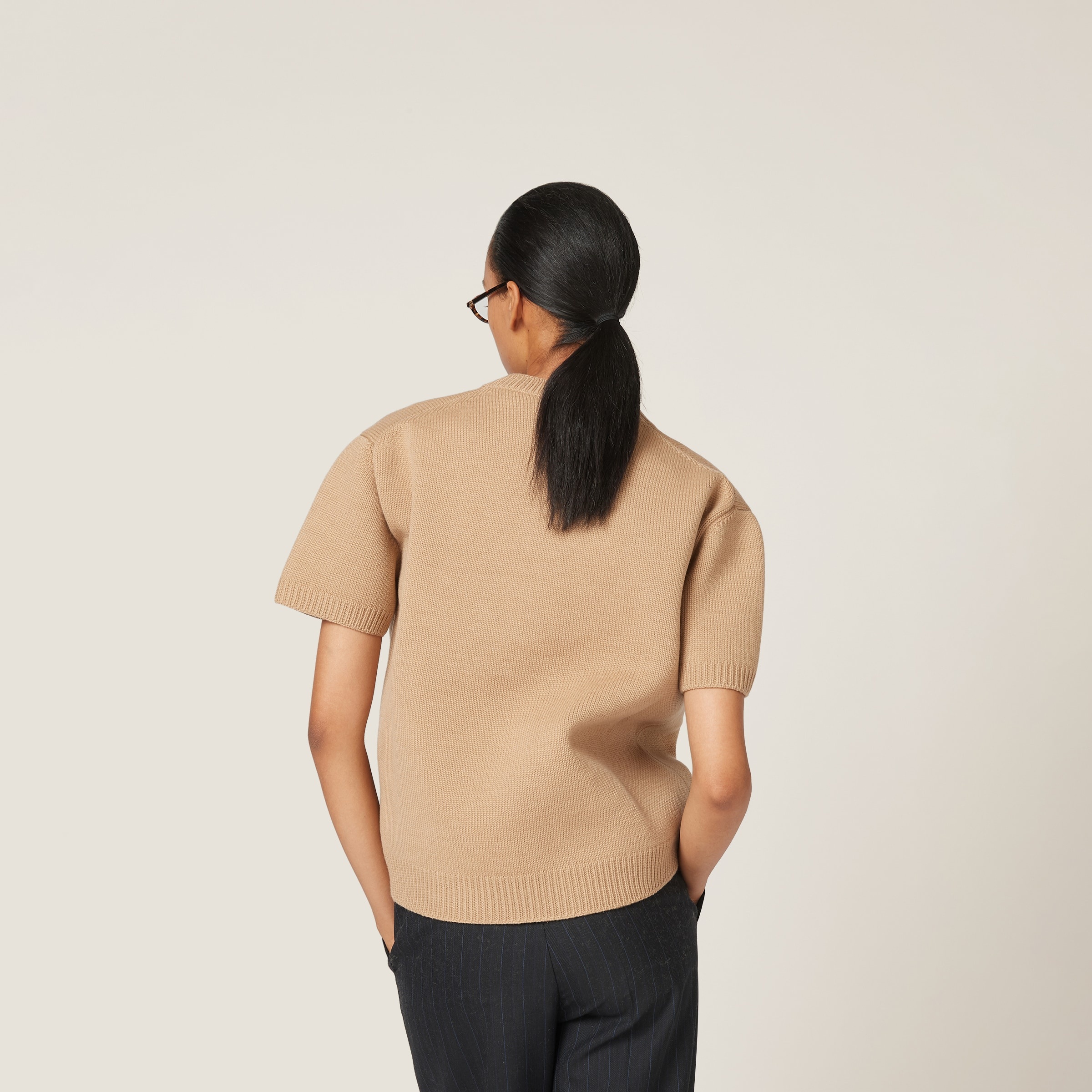 Wool and nylon sweater - 3