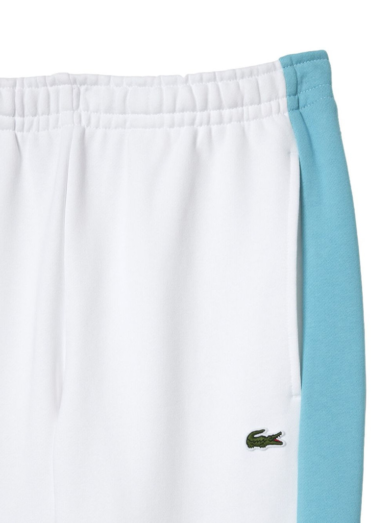 LACOSTE logo-embroidered colourblock track pants outlook