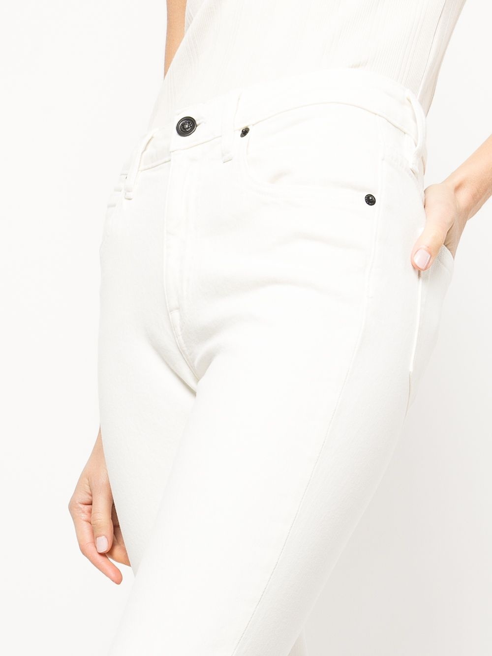 slim cropped jeans - 5