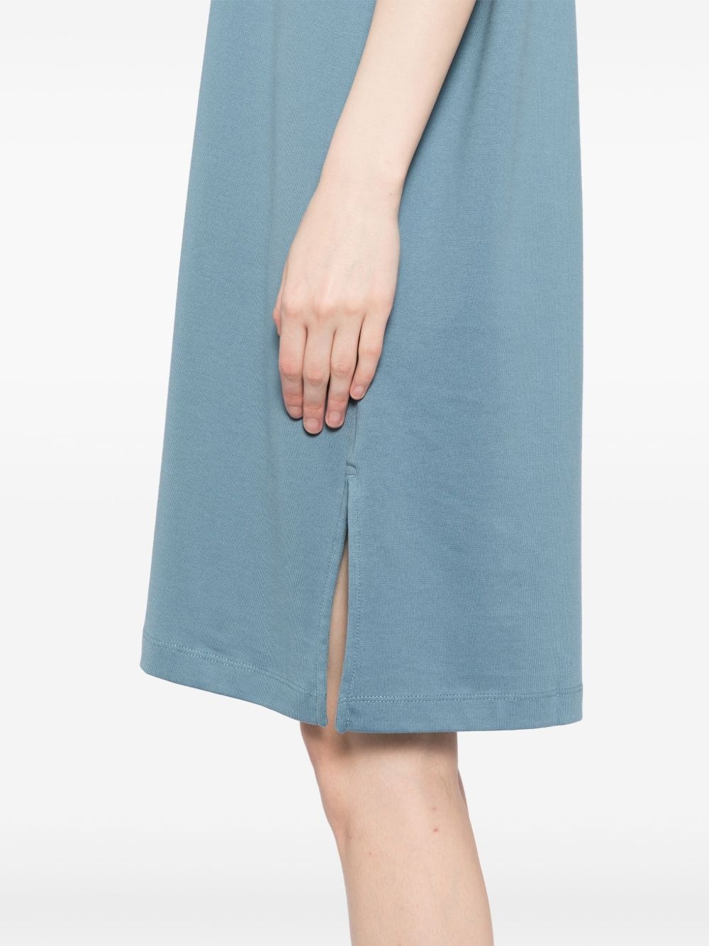 cotton-jersey T-shirt dress - 5