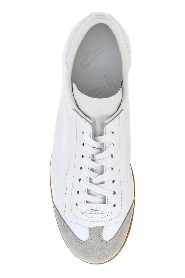 White leather Featherlight sneakers - 4