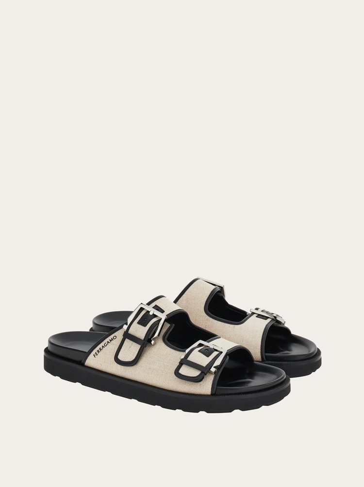 DOUBLE STRAP SANDAL - 4