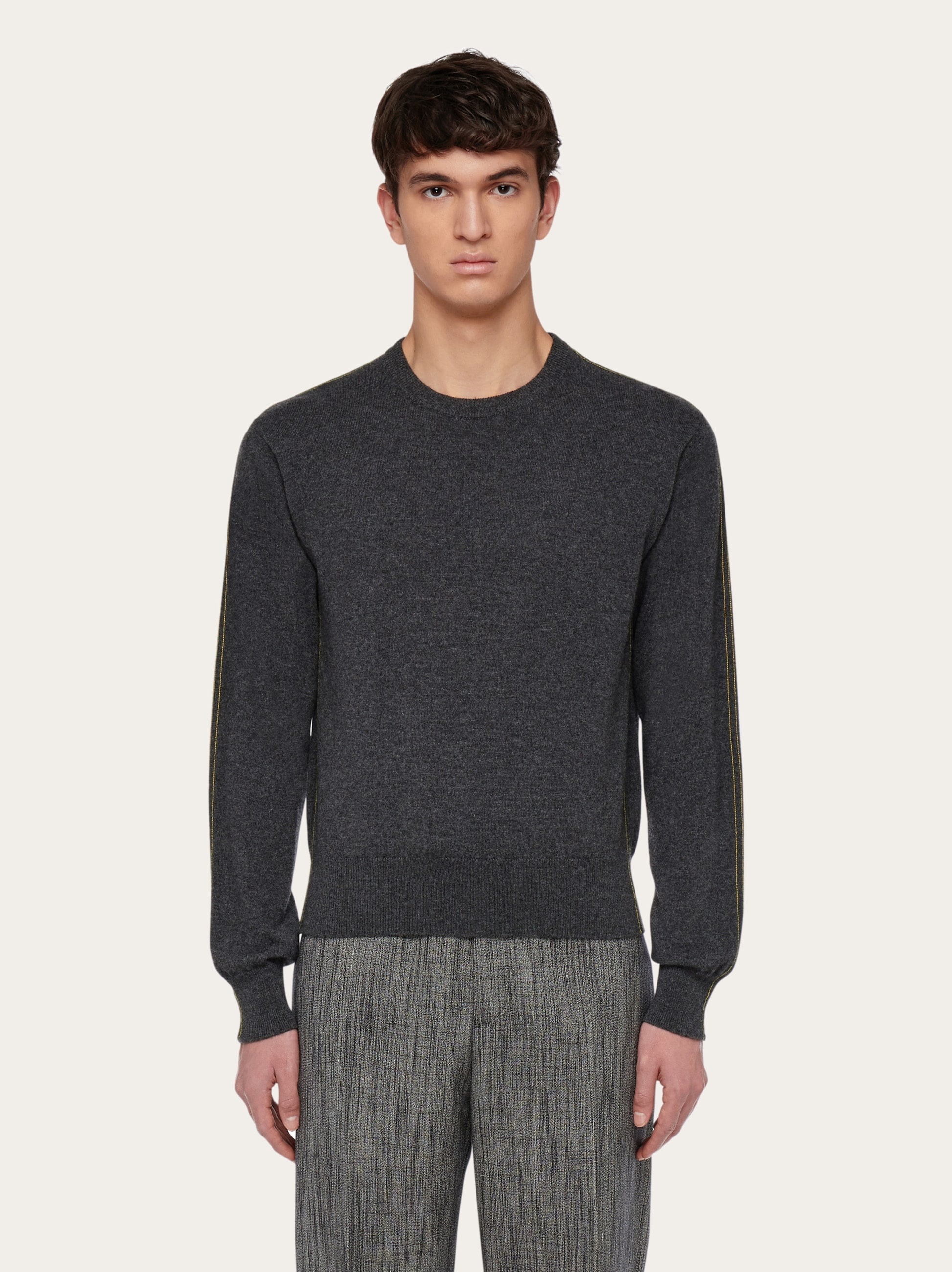 Cashmere crew neck sweater - 2