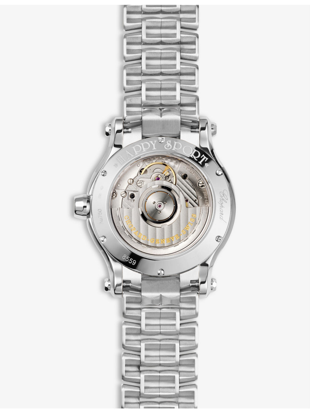 Happy Sport 278559-3002 stainless steel and 0.35ct diamond automatic watch - 4