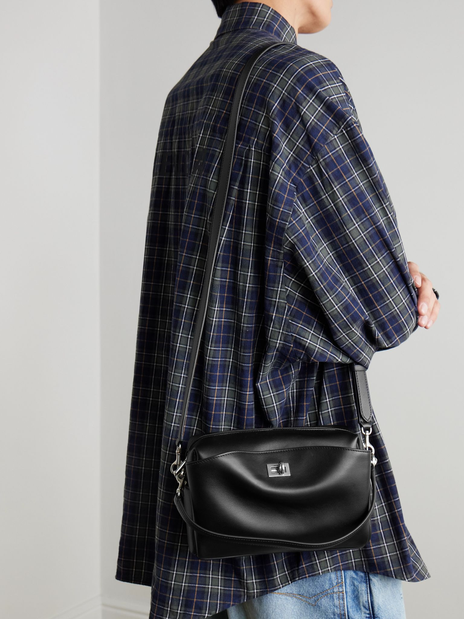 Rodeo Leather Camera Bag Black - 2