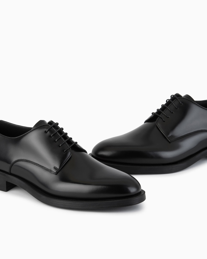 GIORGIO ARMANI Leather Derby shoes outlook