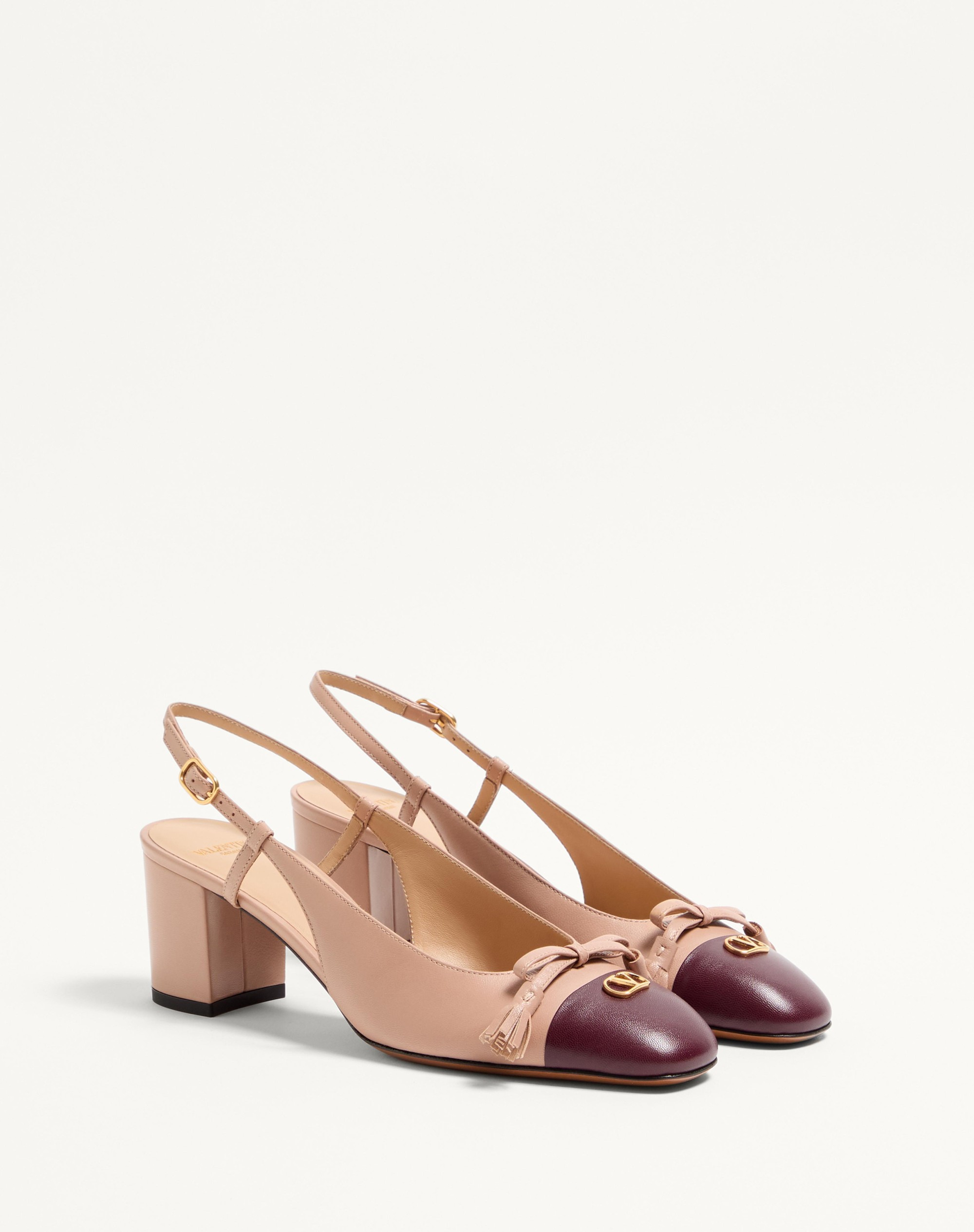 VALET DU ROI KIDSKIN SLINGBACK PUMPS 60MM - 3