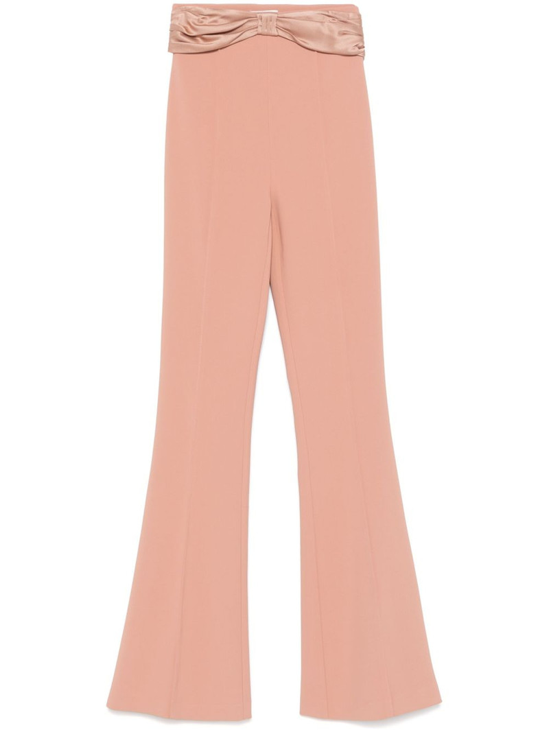 bow-detailing trousers 1