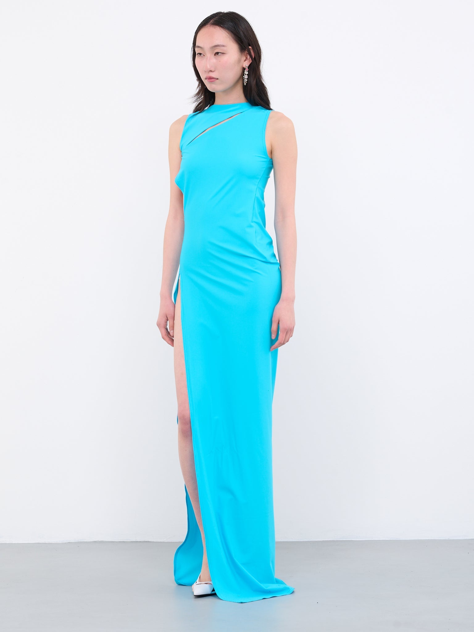 Slash Jersey Gown - 2