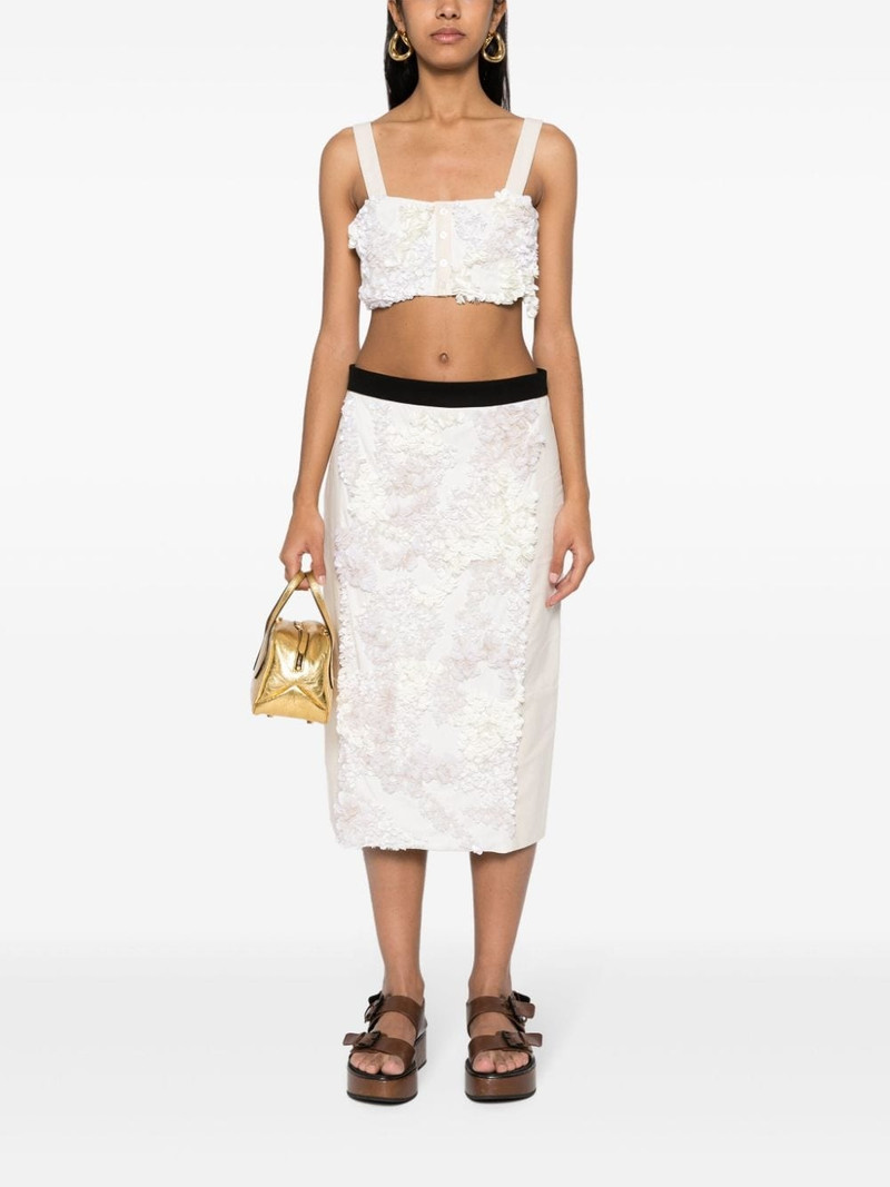 Plan C sequin corset top outlook