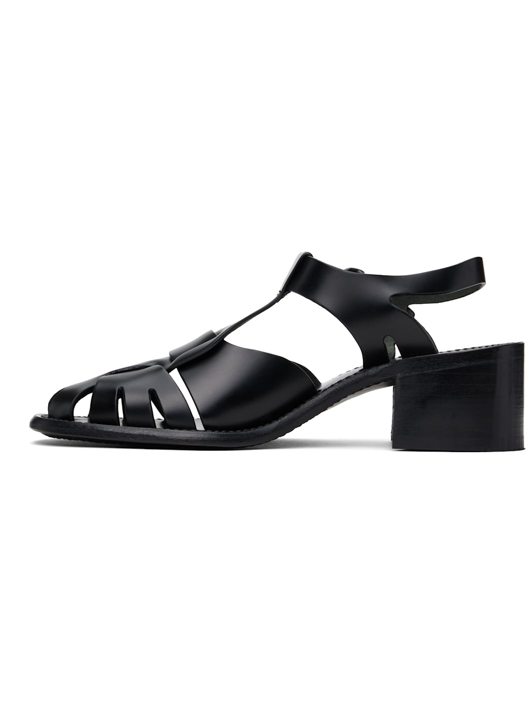 Black Pesca Heels - 3