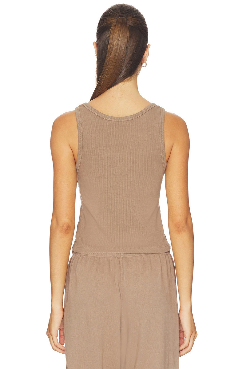 perfectwhitetee Structured Rib Bra Friendly Tank outlook