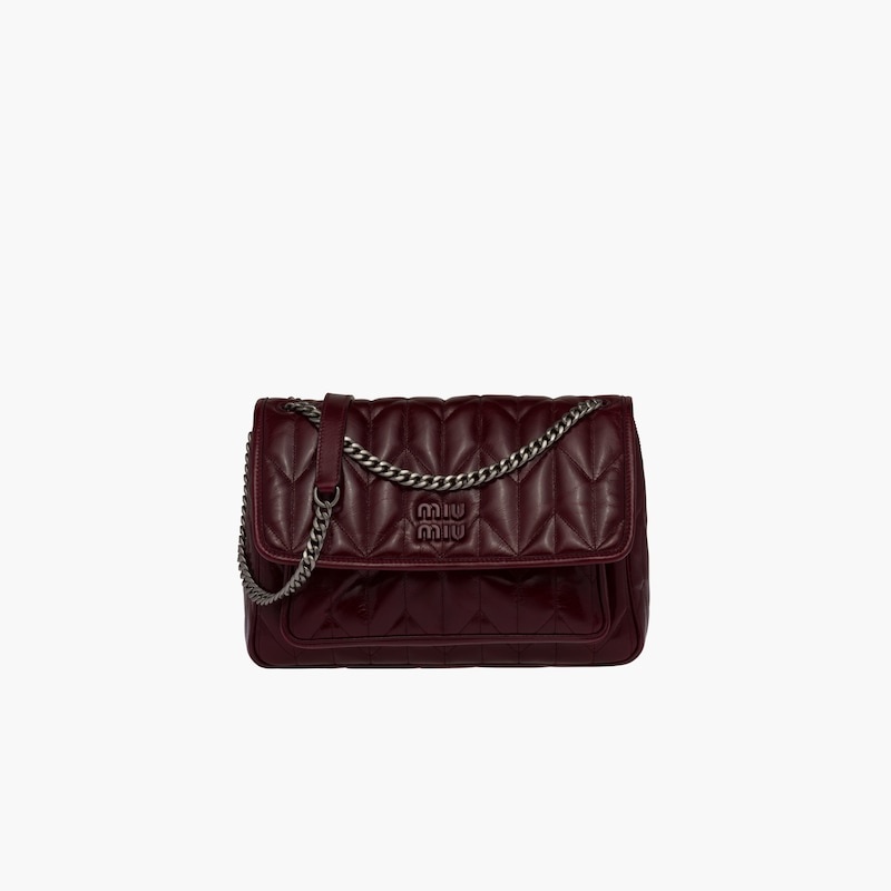 Shiny leather shoulder bag - 2