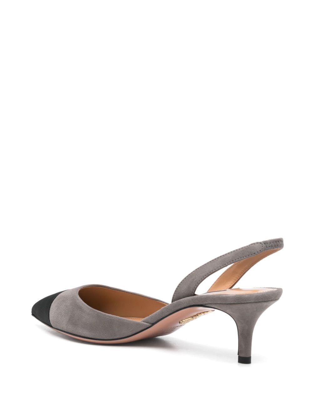 50mm Milanese slingback pumps - 3