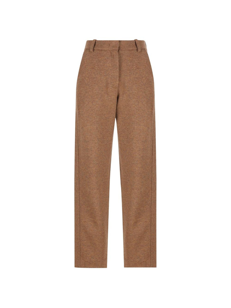 belt-loop straight trousers 1